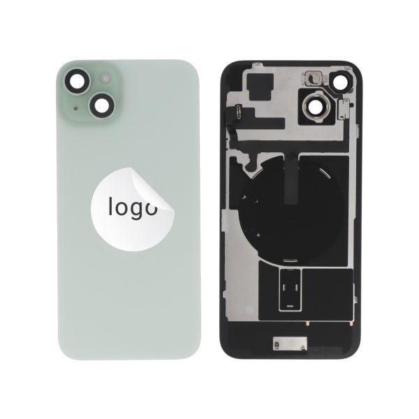 Tampa Traseira Completa Verde para iPhone 15 Plus (Retirado A)