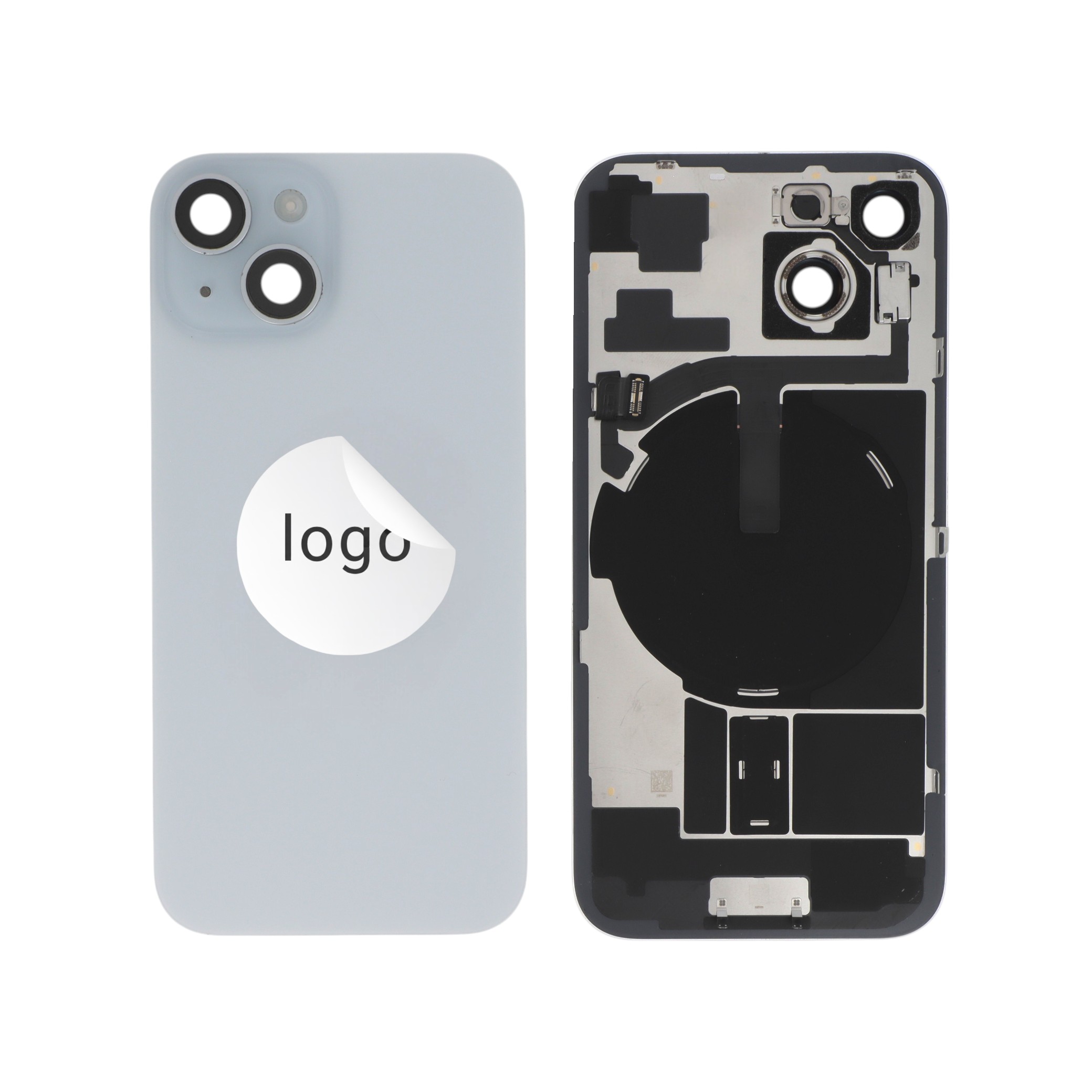 3667075270911-0000 Tampa Traseira Completa Azul para iPhone 15 (Retirado A) - Image 1