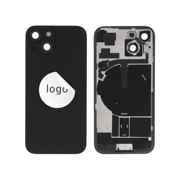 Tampa Traseira Completa Preta para iPhone 15 (Retirado A)