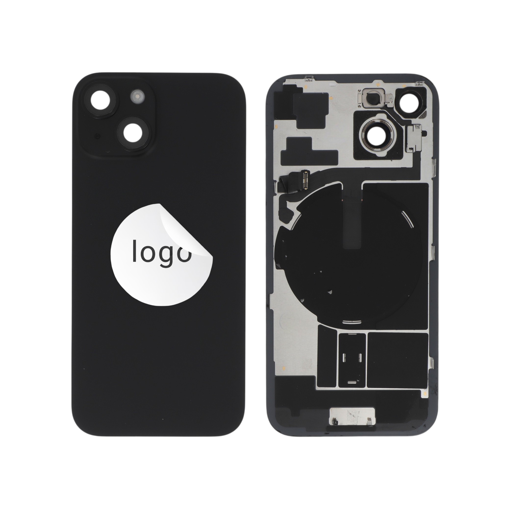 3667075270928-0000 Tampa Traseira Completa Preta para iPhone 15 (Retirado A) - Image 1