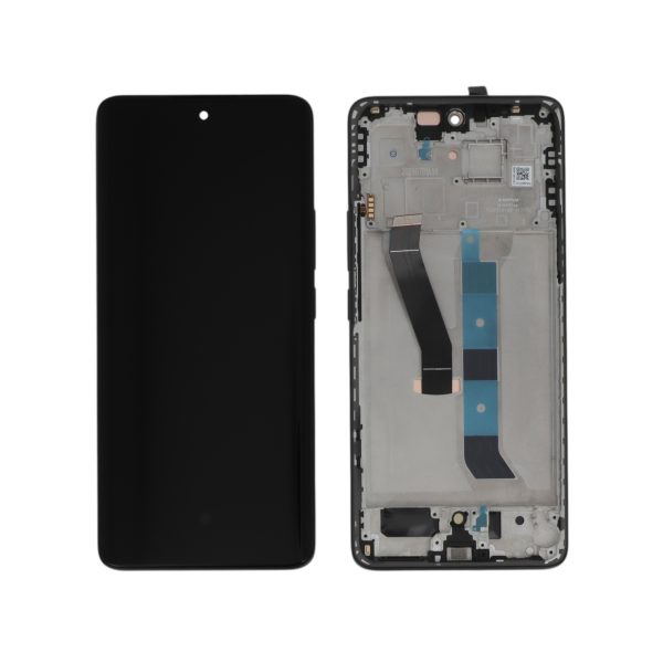 Ecrã Display Preto para Xiaomi Poco M8 5G (Com Frame)