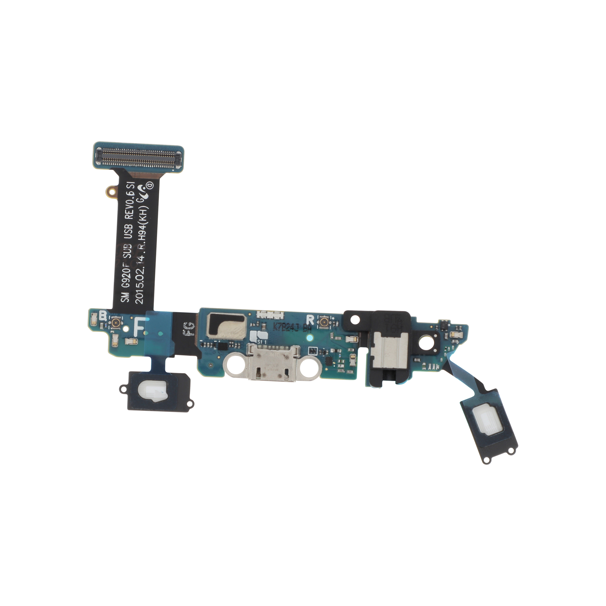 3701344007492-0000 Flex do Conector de Carga para Galaxy S6 (G920F) - Image 1