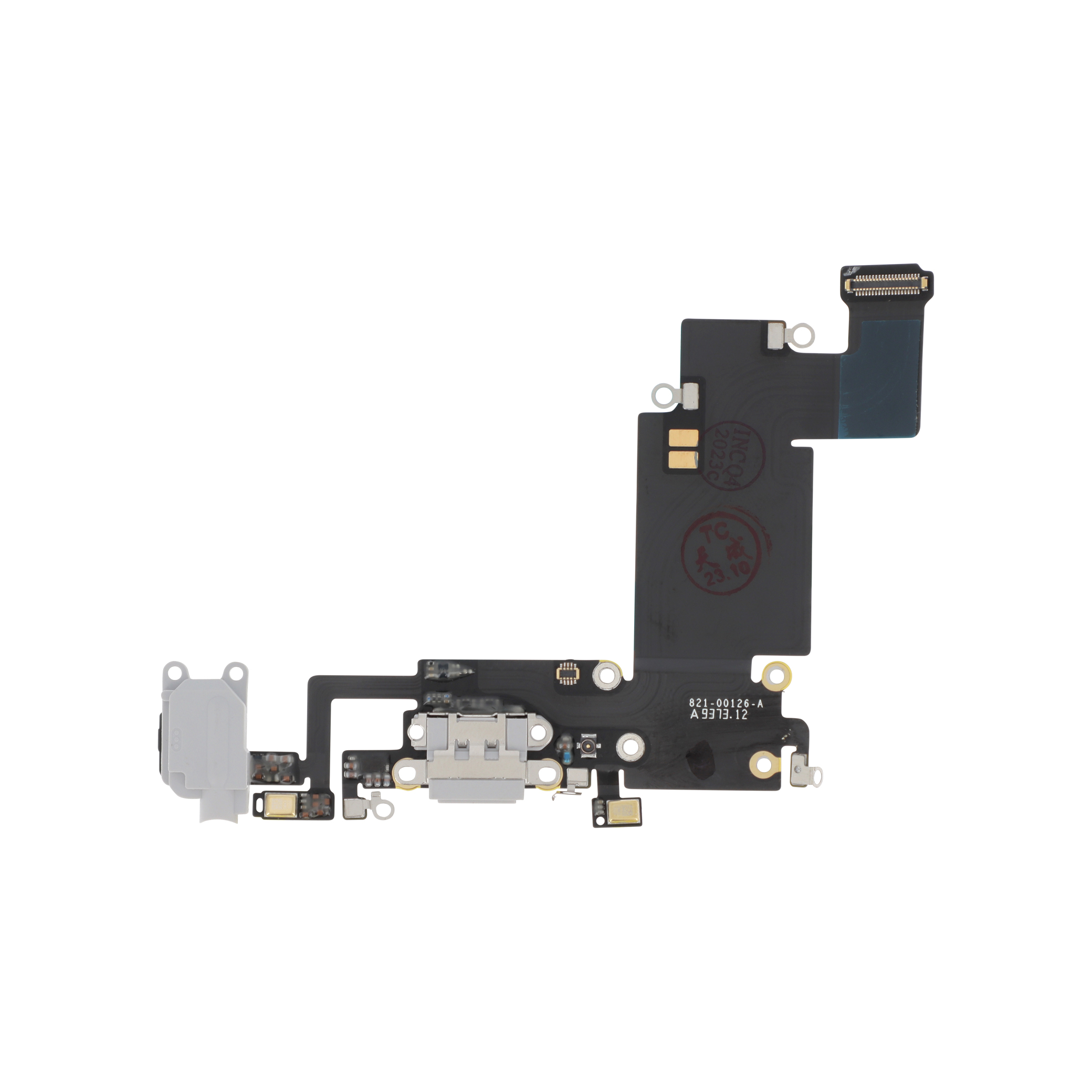 3701344009021-0000 Flex do Conector de Carga Prateado para iPhone 6S Plus (ReLife) - Image 1