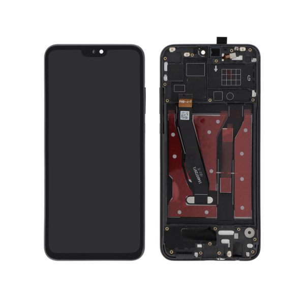 Ecrã Display Preto para Honor 8X (Com Frame)