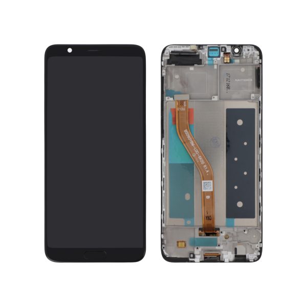 Ecrã Display Preto para Honor View 10 (Com Frame)