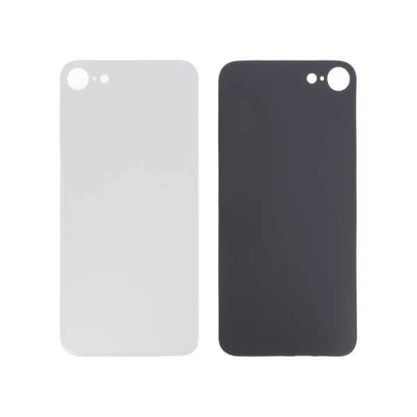 Tampa Traseira Prateada para iPhone 8/SE2 (Large Hole) (Sem Logótipo)