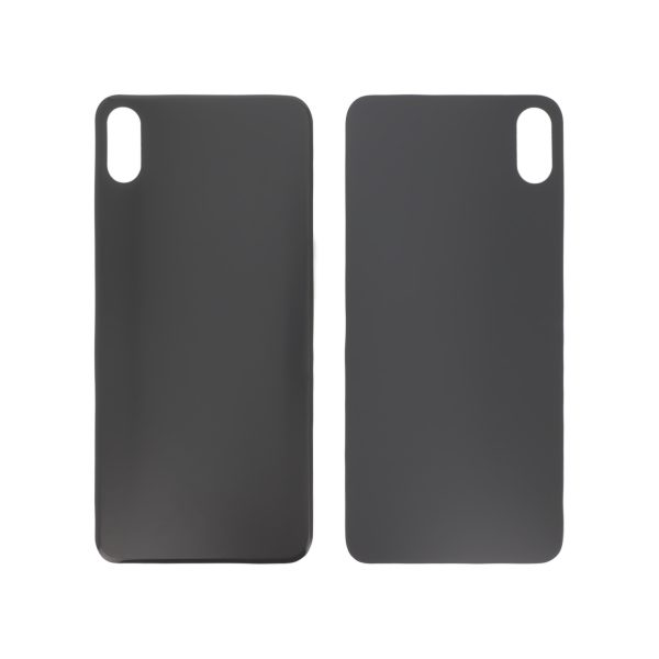 Tampa Traseira Space Cinzento para iPhone XS Max (Large Hole) (Sem Logótipo)