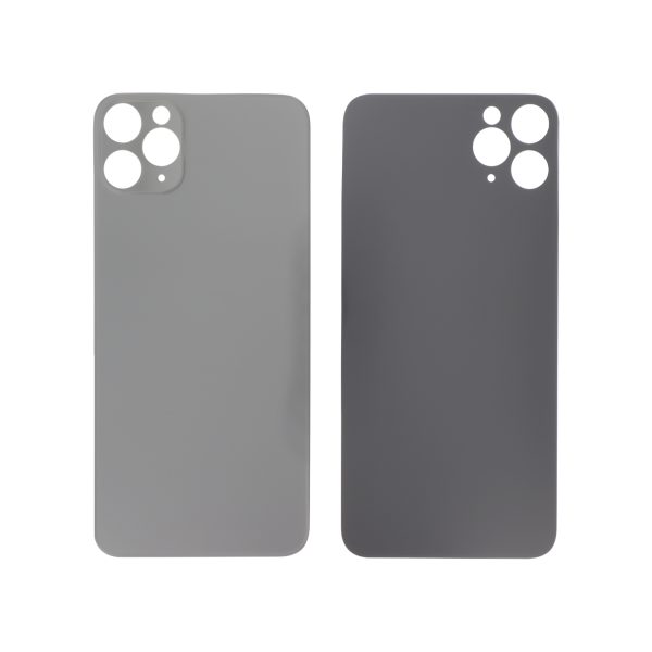 Tampa Traseira Space Cinzento para iPhone 11 Pro Max (Large Hole) (Sem Logótipo)