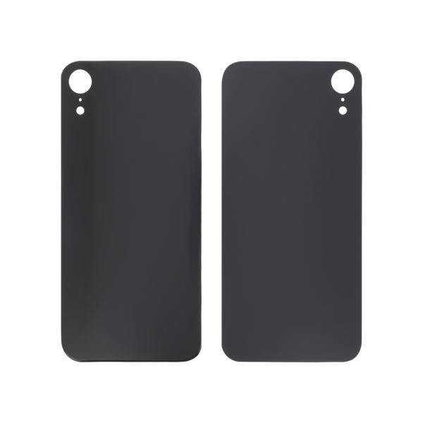 Tampa Traseira Preta para iPhone XR (Large Hole) (No Logo)