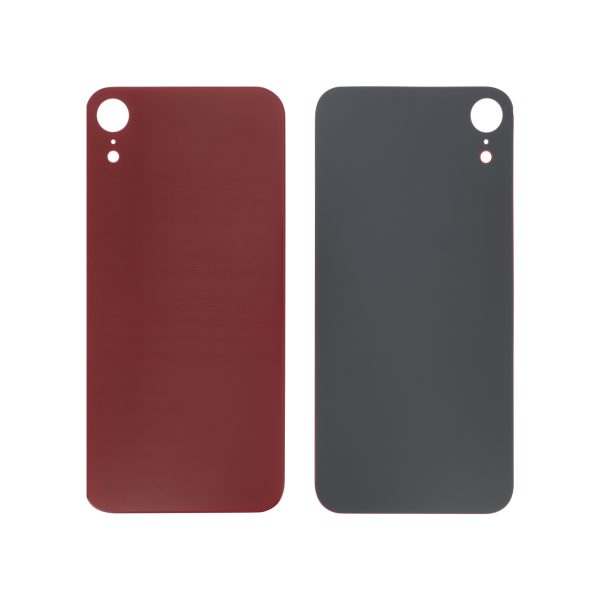 Tampa Traseira Vermelha para iPhone XR (Large Hole) (Sem Logótipo)