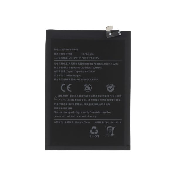 Bateria BN62 para Redmi 9T/Xiaomi Poco M3