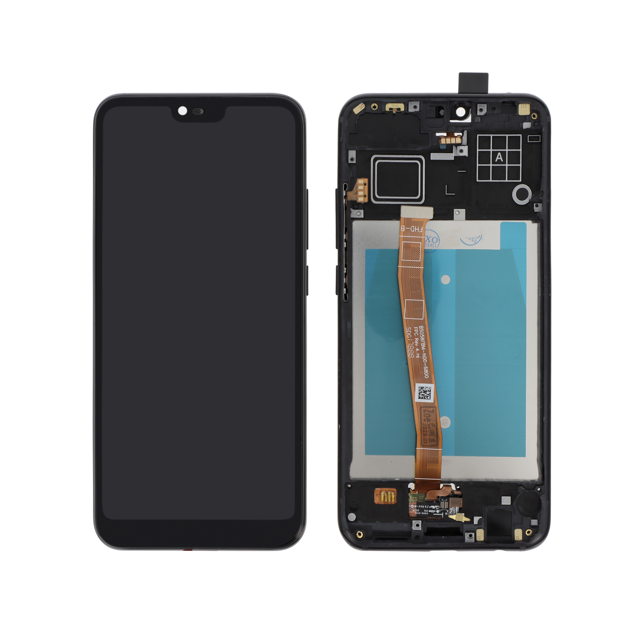 3701344089177-0000 Ecrã Display Preto para Honor 10 (Com Frame) - Image 1