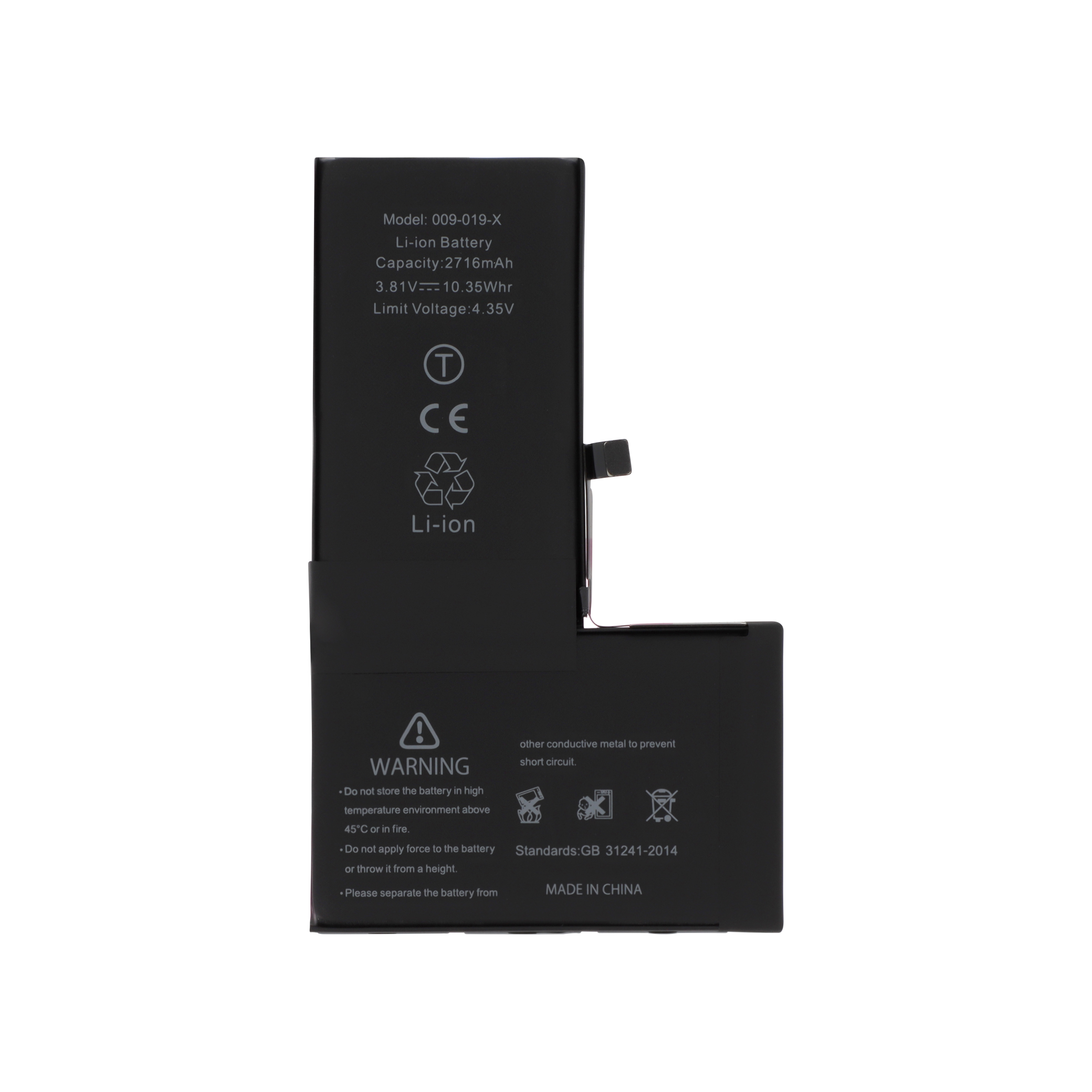 3701344089412-0000 Bateria para iPhone X (Ti) - Image 1