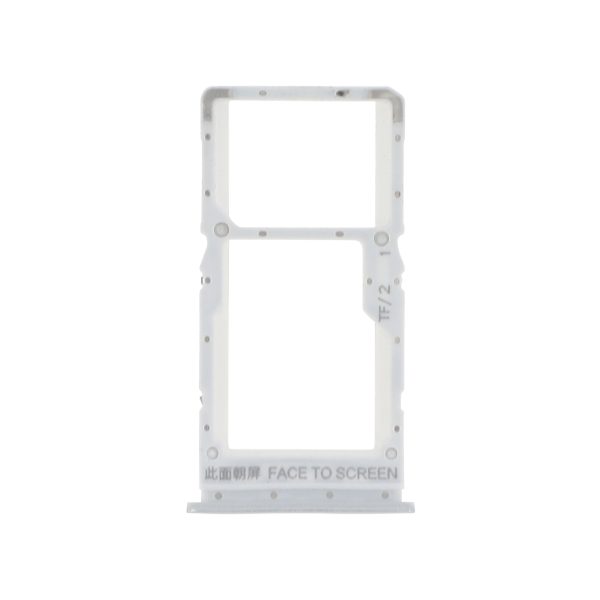 Gaveta do Cartão SIM Prateada para Redmi Note 10 5G