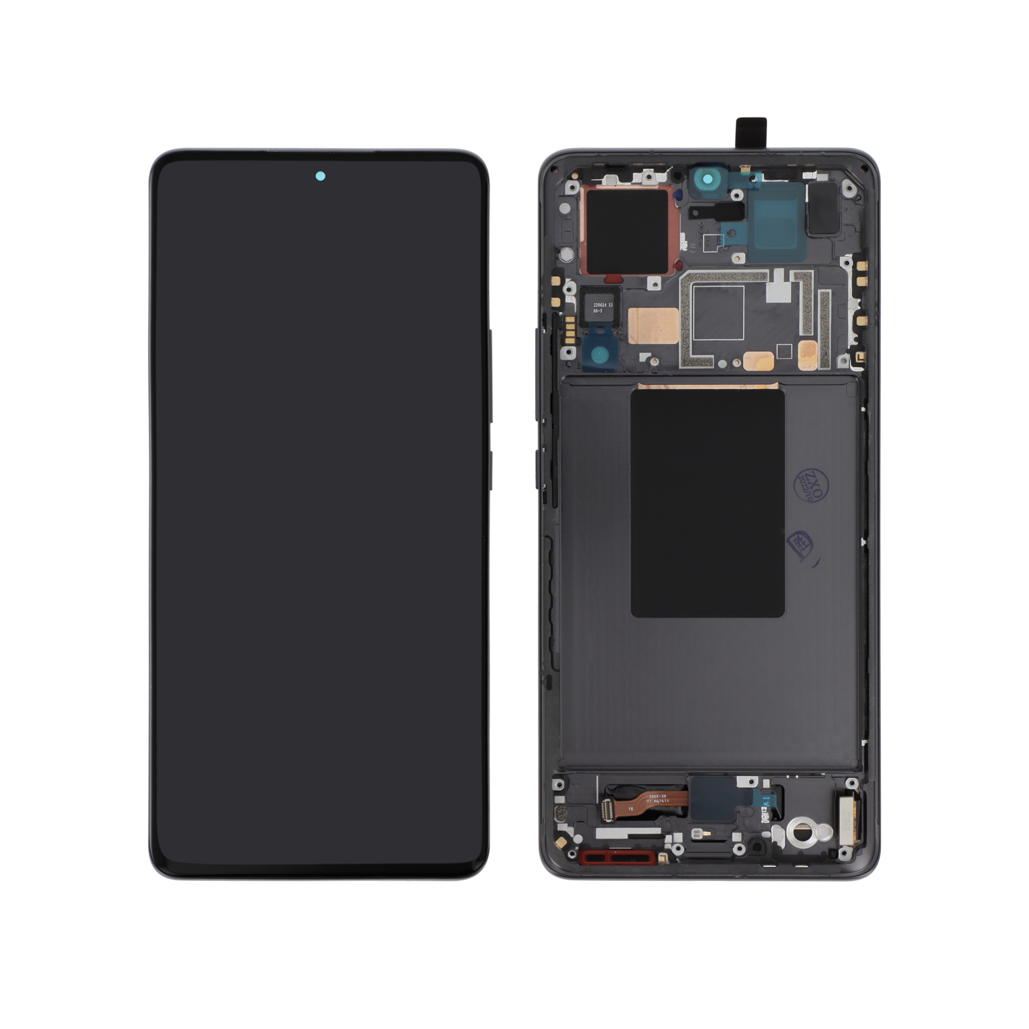 3701569302549-0000 Ecrã Display Preto para Xiaomi 12 Pro (Com Frame) - Image 1