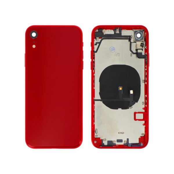 Complete Vermelho Tampa Traseira para iPhone XR (Sem Logótipo)