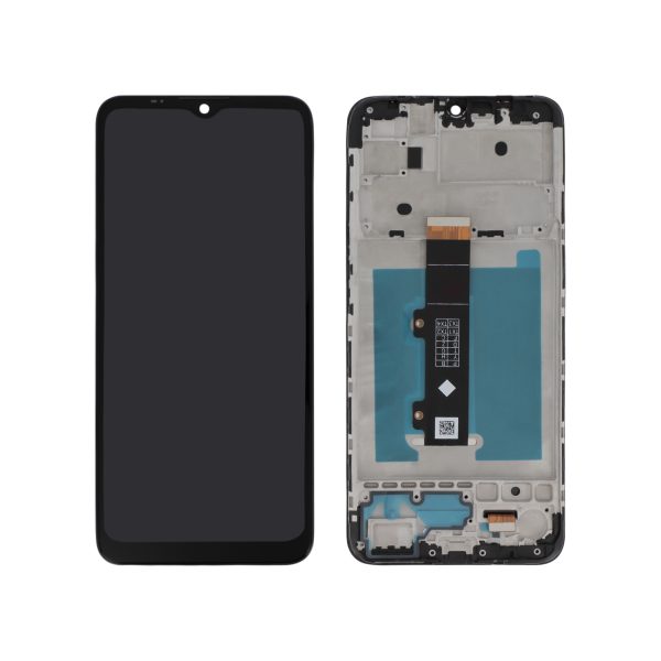 Ecrã Display Preto para Moto E20 (Com Frame)