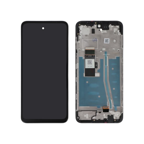 Ecrã Display Preto para Moto G53 5G (Com Frame)