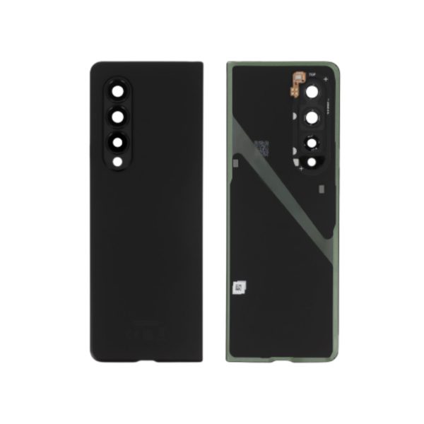 Tampa Traseira para Samsung Galaxy Z Fold3 5G (F926B) (Preta) (SERVICE PACK)