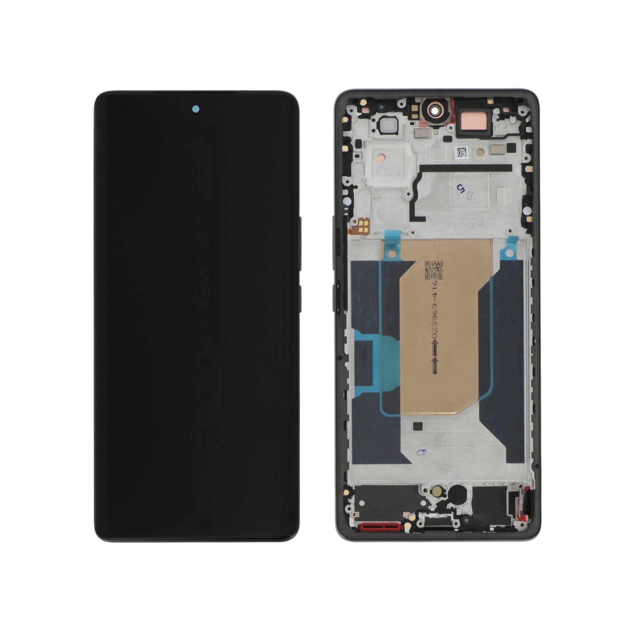 5435475-0000 Ecrã Display Preto para Vivo V40 5G (SERVICE PACK) - Image 1