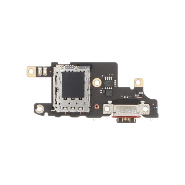 Flex do Conector de Carga + Leitor do Cartão SIM para Xiaomi Poco X7 Pro (SERVICE PACK)