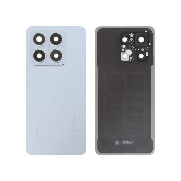 Tampa Traseira Azul Titânio para Xiaomi 14T (SERVICE PACK)