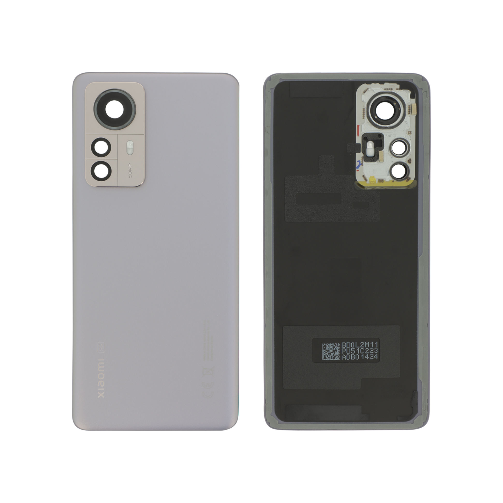 56000k00l200-0000 Tampa Traseira Purple para Xiaomi 12 Pro (SERVICE PACK) - Image 1