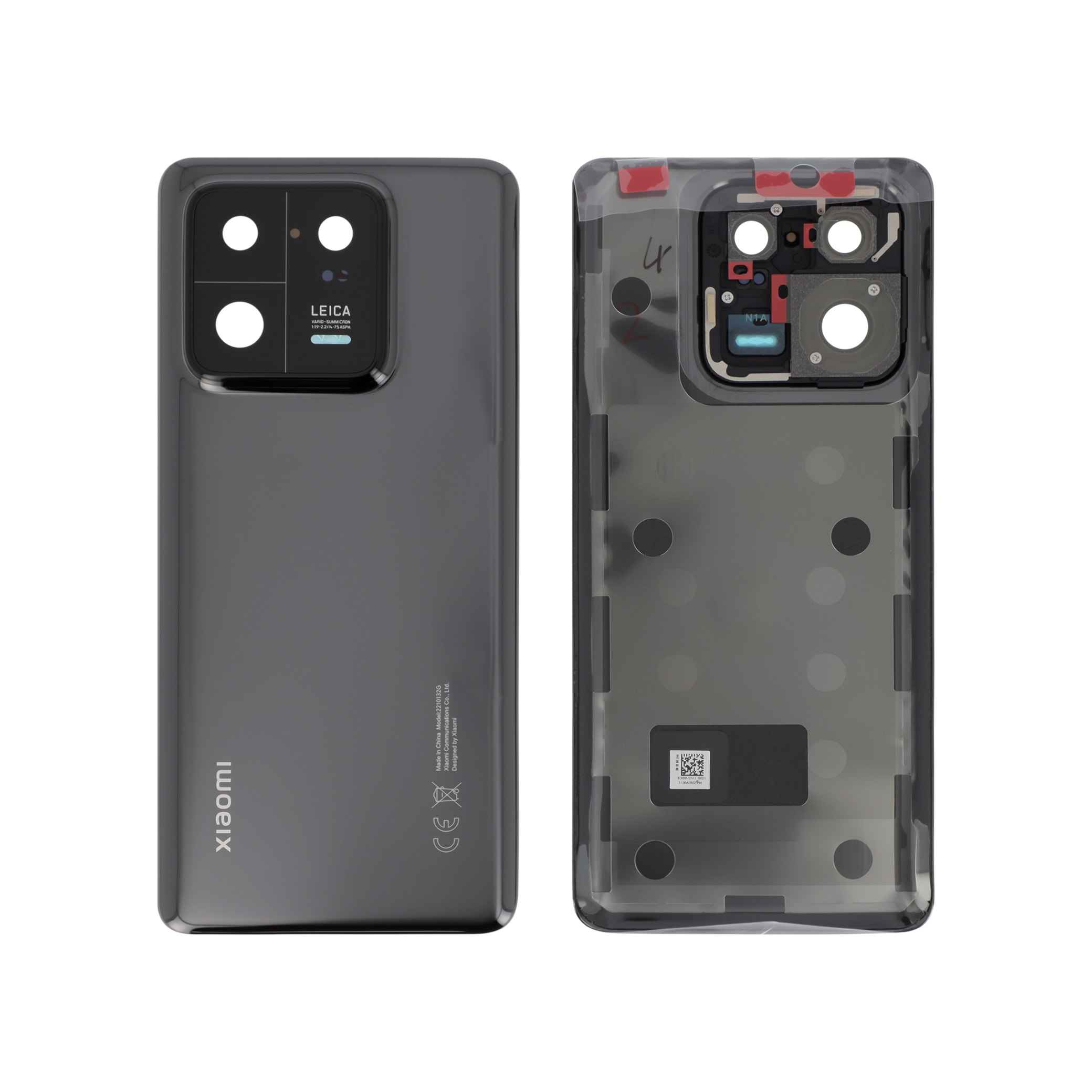 56001800m200-0000 Tampa Traseira Preta para Xiaomi 13 Pro (SERVICE PACK) - Image 1