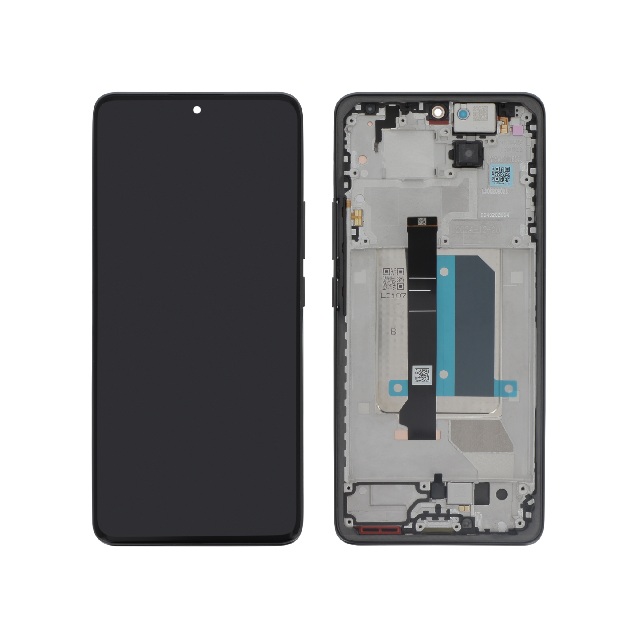 5600190o16u00-0000_1_1re Ecrã Display Cinzento para Redmi Note 14 Pro+ 5G (SERVICE PACK) - Image 1