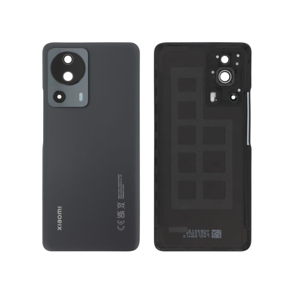 Tampa Traseira Preta para Xiaomi 13 Lite (SERVICE PACK)