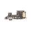 Flex do Conector de Carga + Leitor do Cartão SIM para Xiaomi Poco F7 Pro 5G (SERVICE PACK) - Image 2