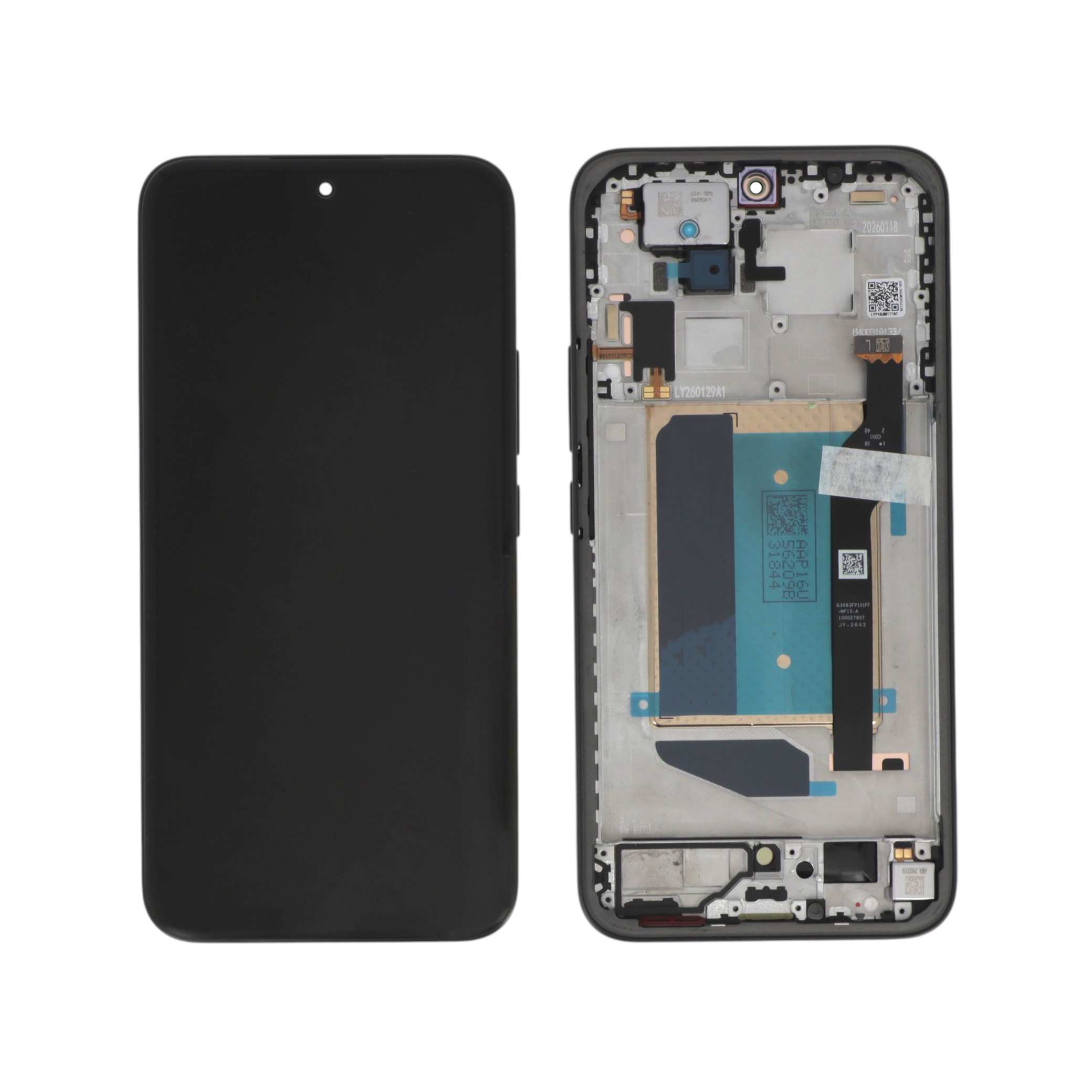 5600260p16u00-0000 Ecran Complet Noir para Redmi Note 15 Pro+ 5G (SERVICE PACK) - Image 1