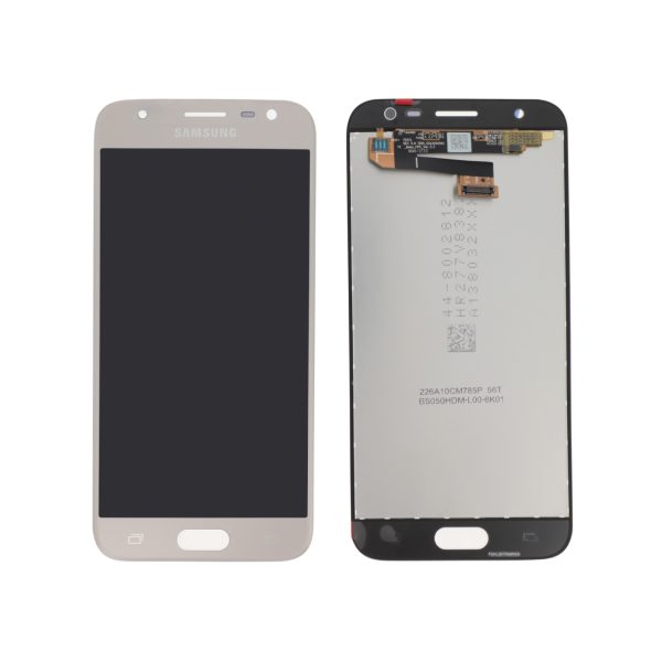 Ecrã Display Dourado para Galaxy J3 2017 (J330F) (SERVICE PACK)