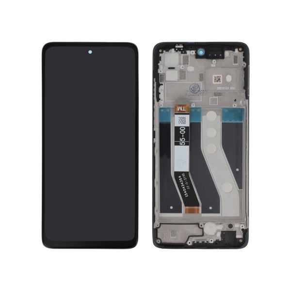 Ecrã Display Preto para Moto G62 5G (Com Frame)