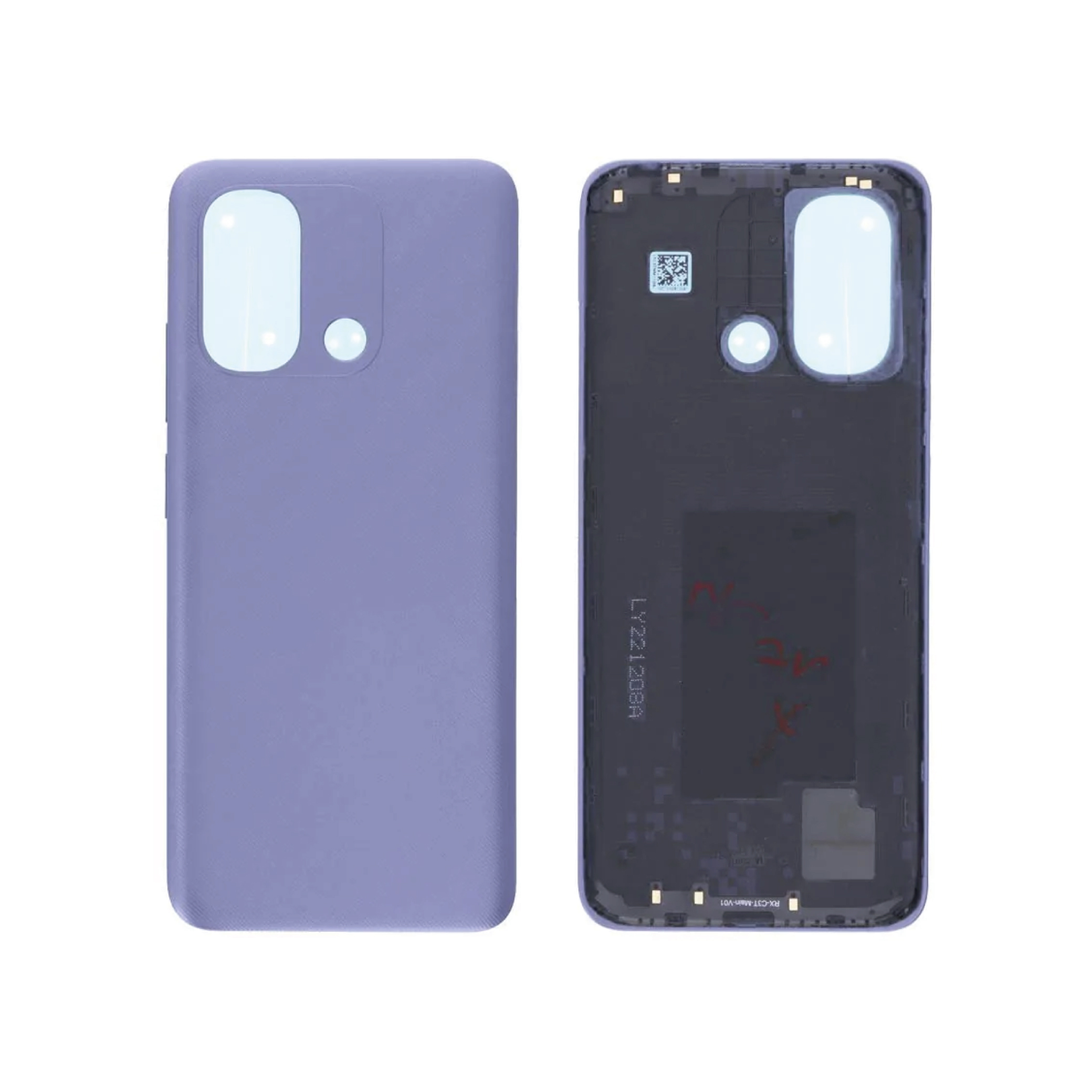 862-1610111001012b Tampa Traseira Roxa para Redmi 12C (SERVICE PACK) - Image 1