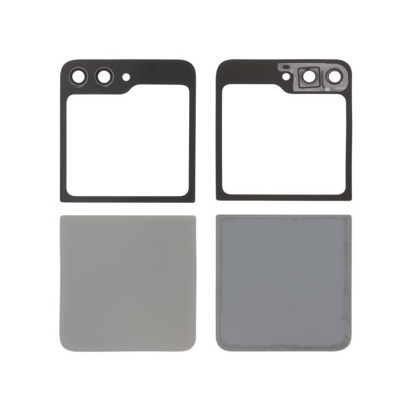 Tampa Traseira para Samsung Galaxy Z Flip5 - Complete Cinzento (Compatible) - SKU BLENSG-ZFLP5
