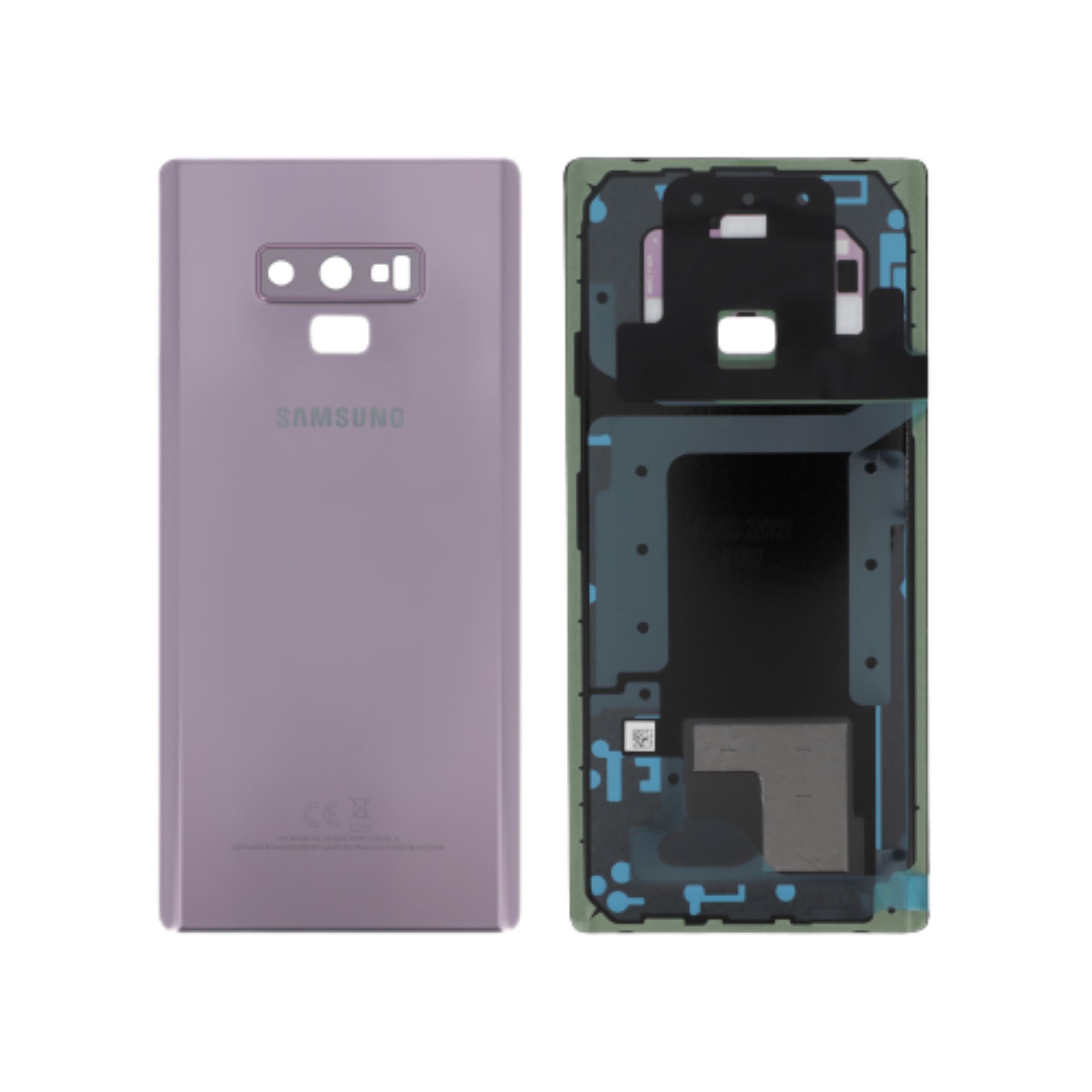 xr:d:DAFkkpWPD24:27,j:1146558177360265194,t:23060114 Tampa Traseira Orchid para Galaxy Note 9 (N960F) (SERVICE PACK) - Image 1