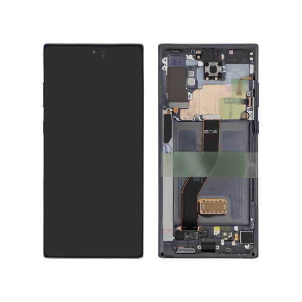 Ecrã / Display Preto para Samsung Galaxy Note 10+ (N975F) - Service Pack (SERVICE PACK)
