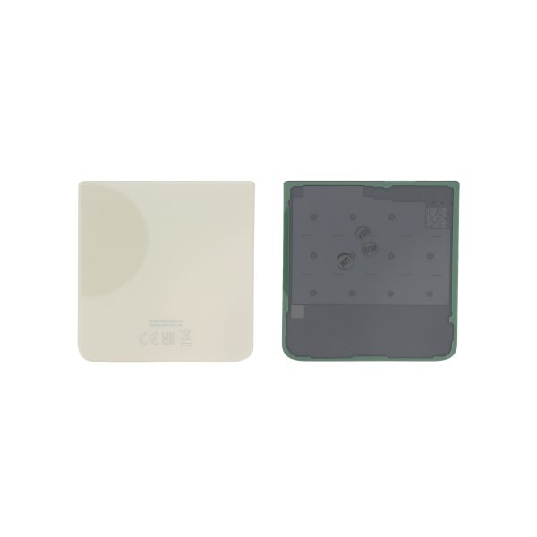 Tampa Traseira para Samsung Galaxy Z Flip3 5G Bege (GH82-26293B) (SERVICE PACK)