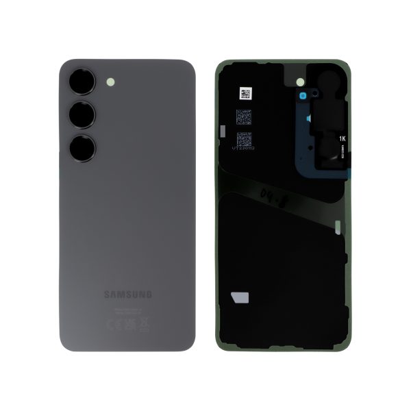 Tampa Traseira Graphite para Galaxy S23 (S911B) (SERVICE PACK)