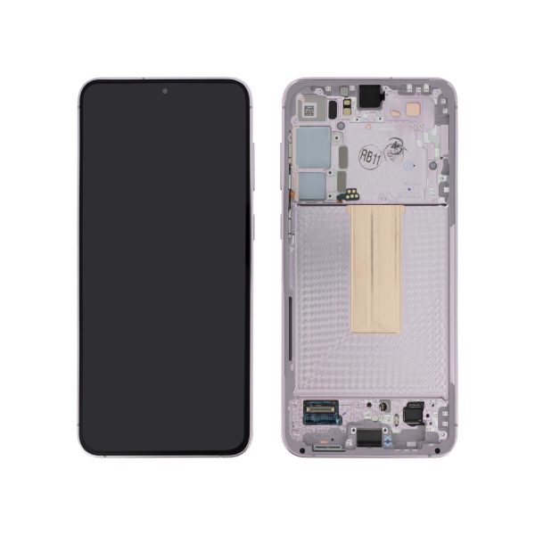 Lavender Ecrã Display para Galaxy S23+ (S916B) (PA) (SERVICE PACK)