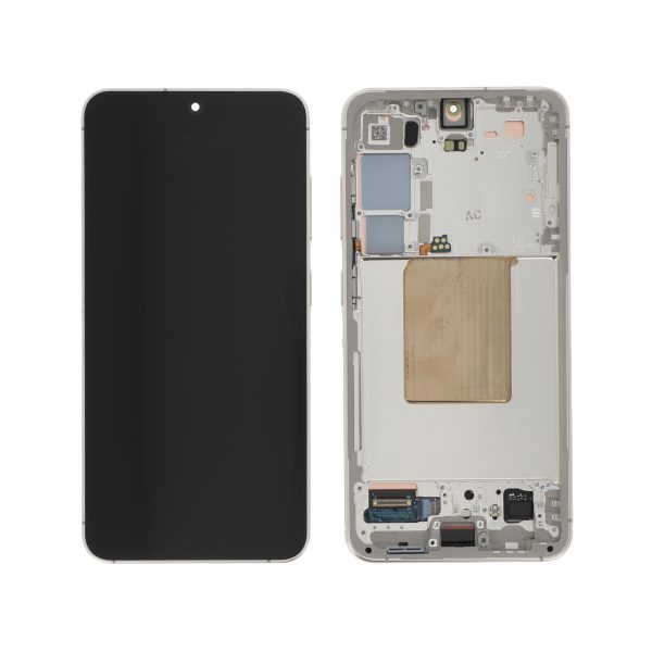 Ecrã / Display Dourado para Samsung Galaxy S24 (S921B) - Service Pack (SKU 171781) (SERVICE PACK)