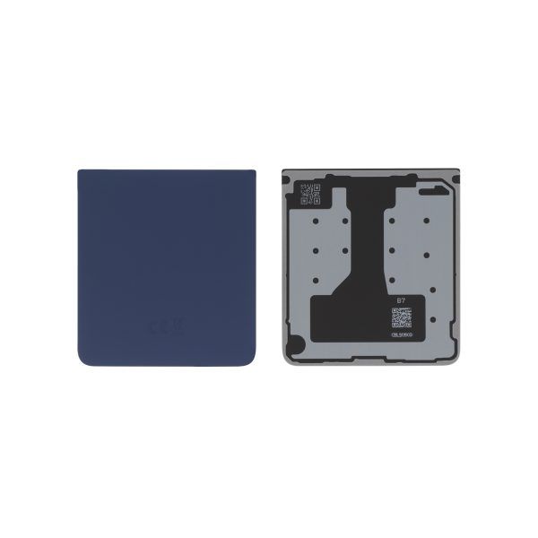 Tampa Traseira Night Azul para Galaxy Z Flip7 (F766B) - Service Pack - SKU 661110 (SERVICE PACK)