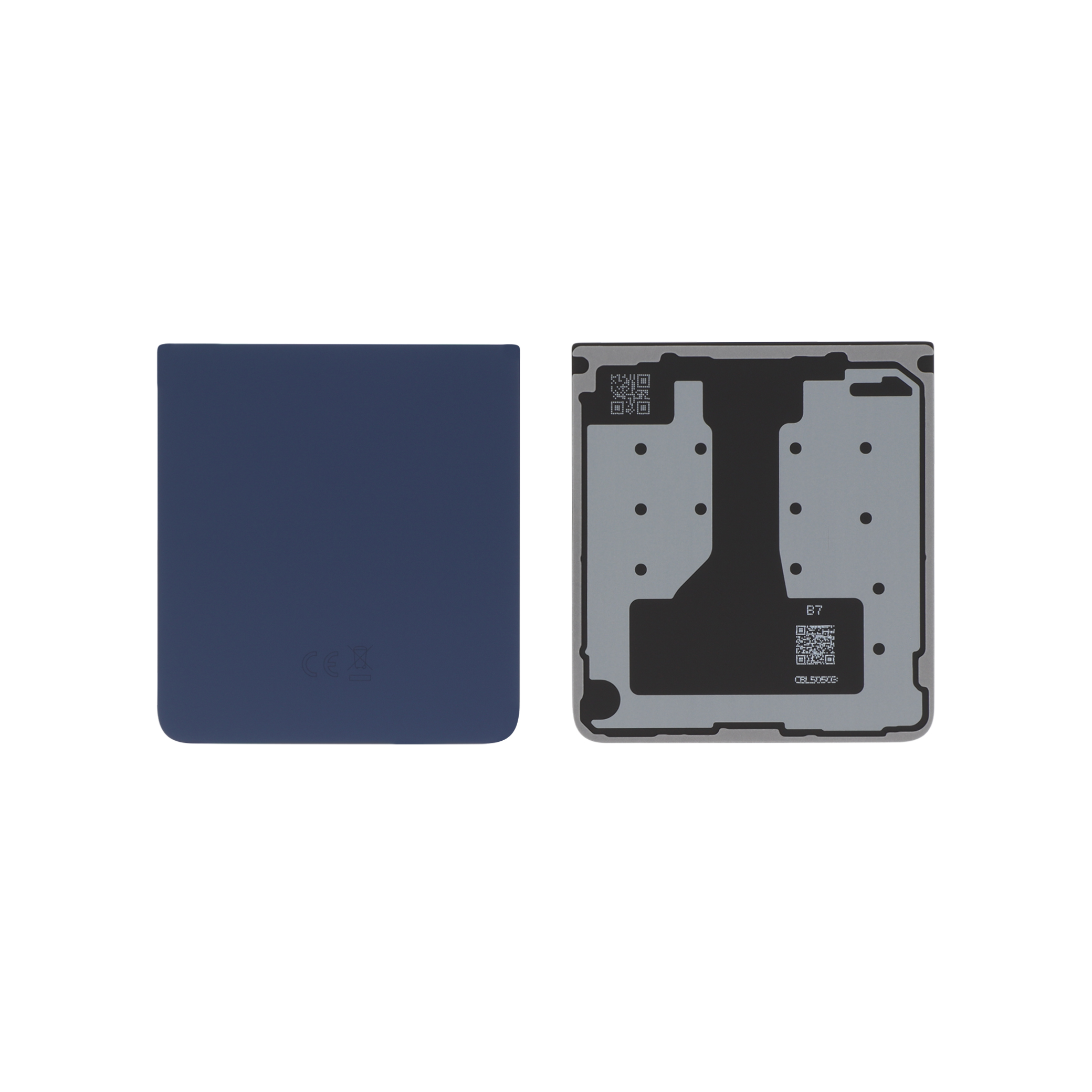 gh82-37594a-0000 Tampa Traseira Night Azul para Galaxy Z Flip7 (F766B) - Service Pack - SKU 661110 (SERVICE PACK) - Image 1