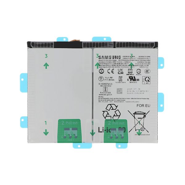 Bateria para Galaxy Tab S11 5G (X736) (SERVICE PACK)