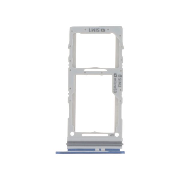 Gaveta do Cartão SIM Azul Aura para Galaxy S20+ (G985F/G986B) (SERVICE PACK)
