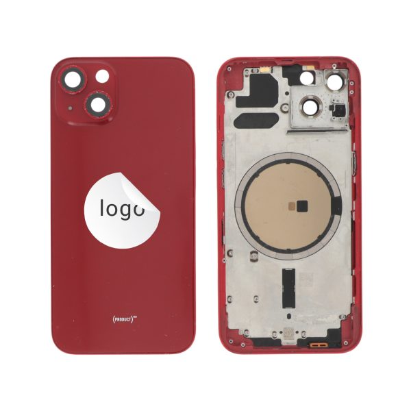 Frame Complete (Case Back Pre-assembled) Vermelho para iPhone 13 (Retirado C)