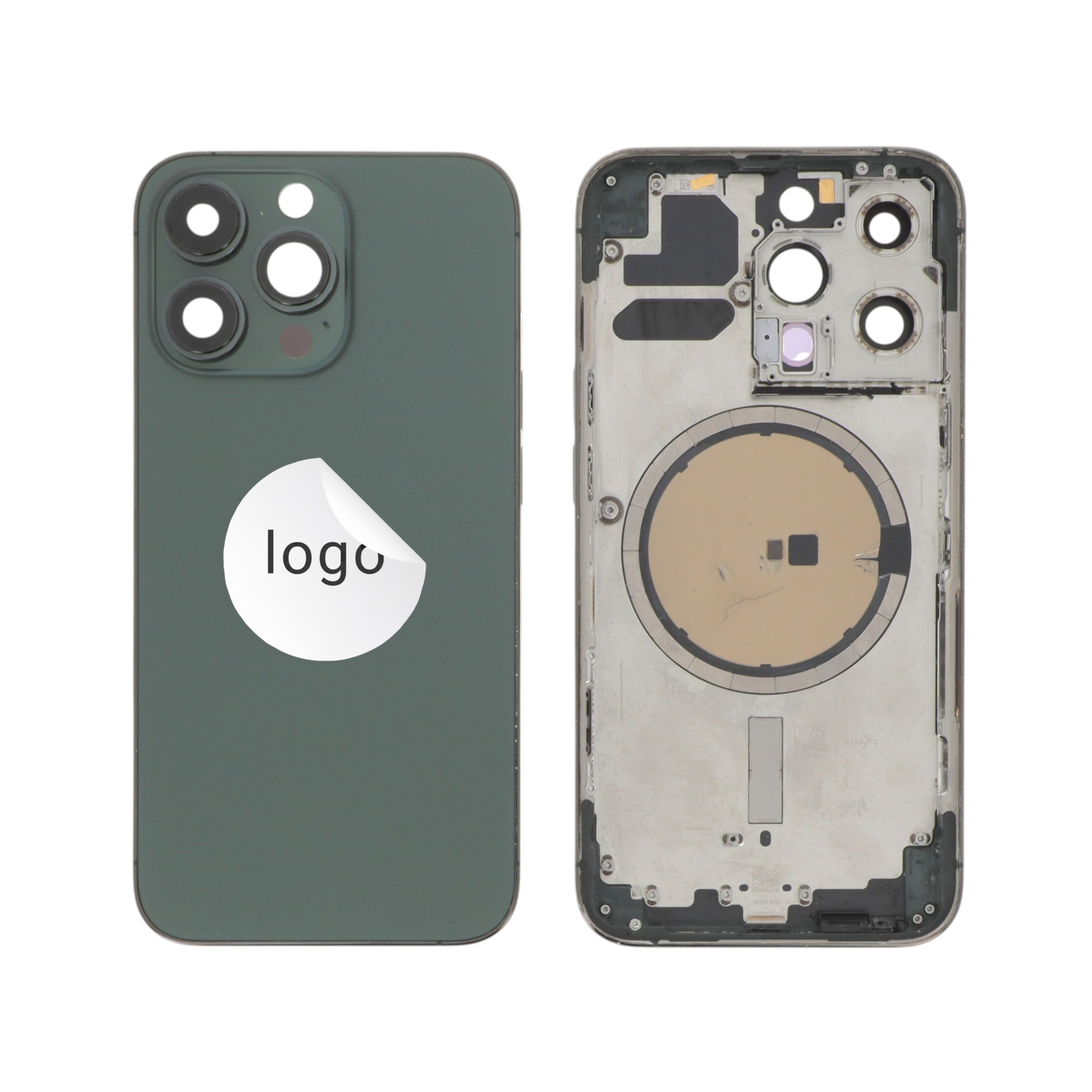 l-3667075246954-0000 Frame Complete (Case Back Pre-assembled) Alpine Verde para iPhone 13 Pro (Retirado C) - Image 1