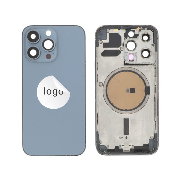 Frame Complete (Case Back Pre-assembled) Azul Alpine para iPhone 13 Pro (Retirado C)
