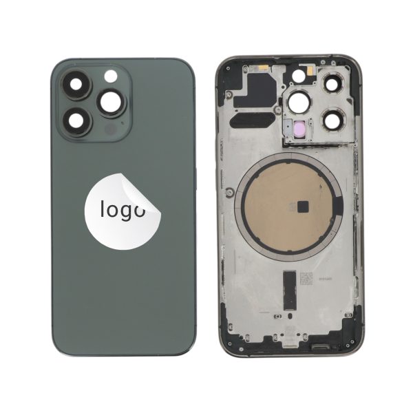 Frame Complete (Case Back Pre-assembled) Verde Alpine para iPhone 13 Pro (Retirado A)